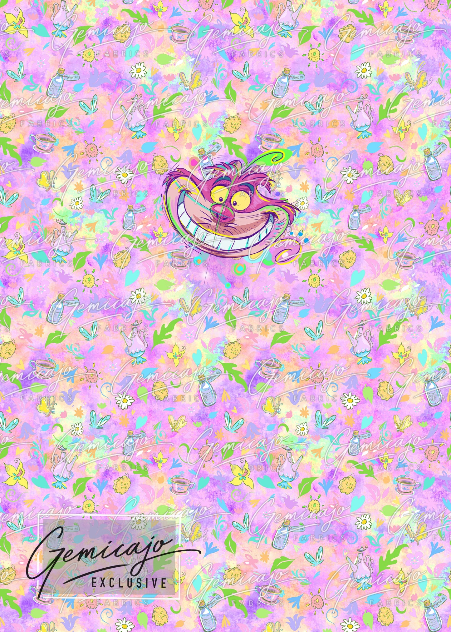 Creatures of Wonderland, Cat Pink Panel