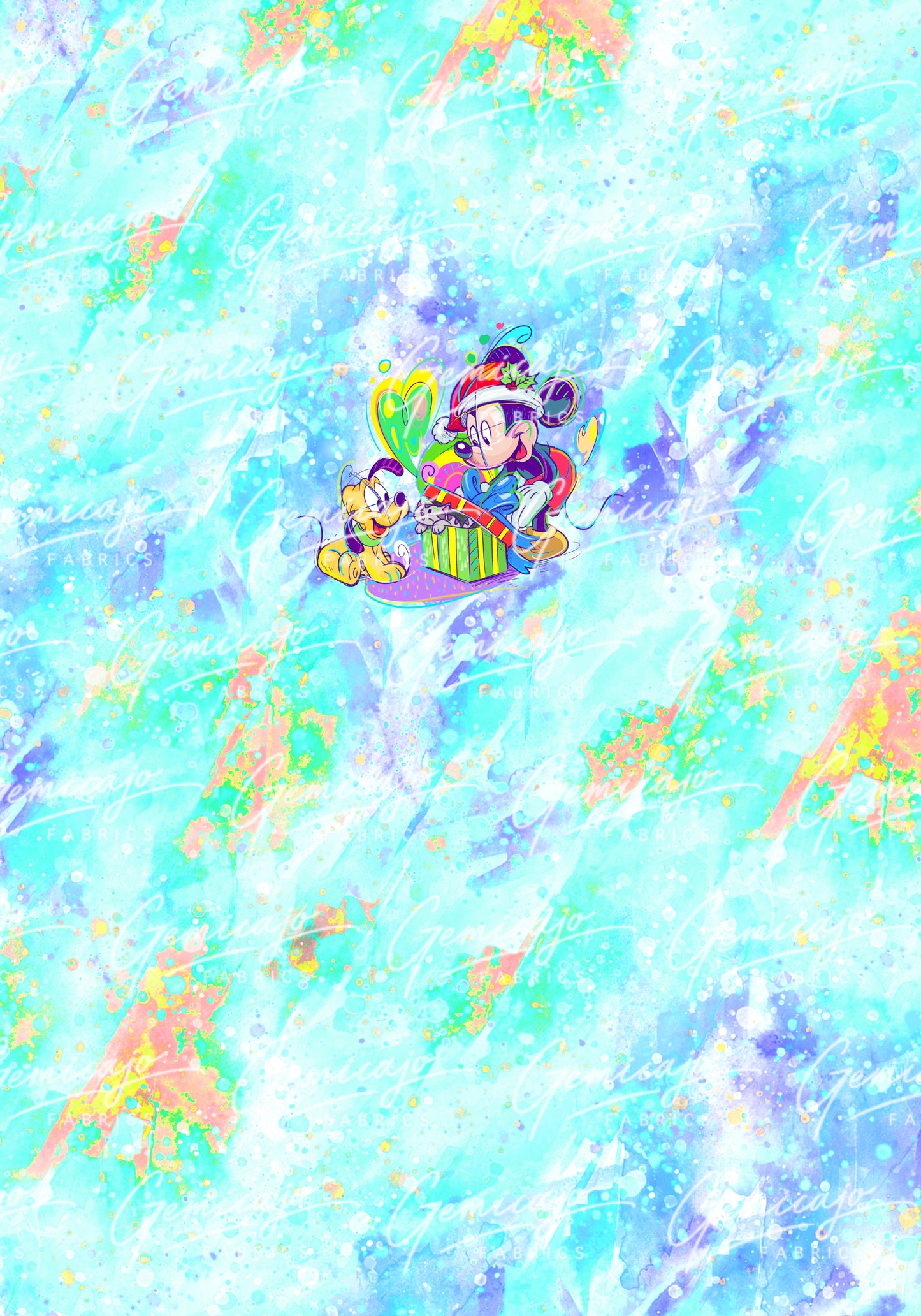 Gift Given Panel, Aqua
