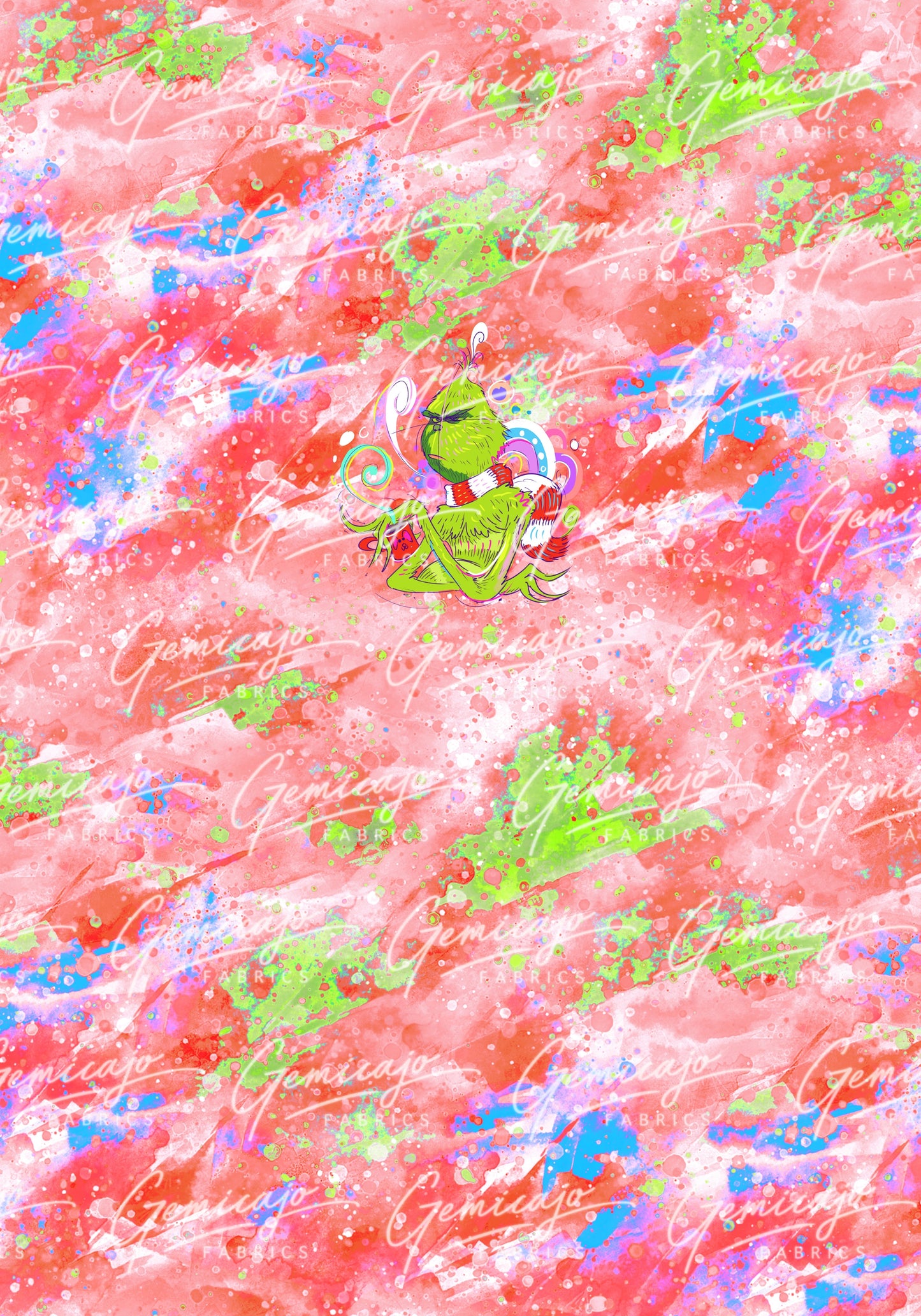 Grinch Panel, Red