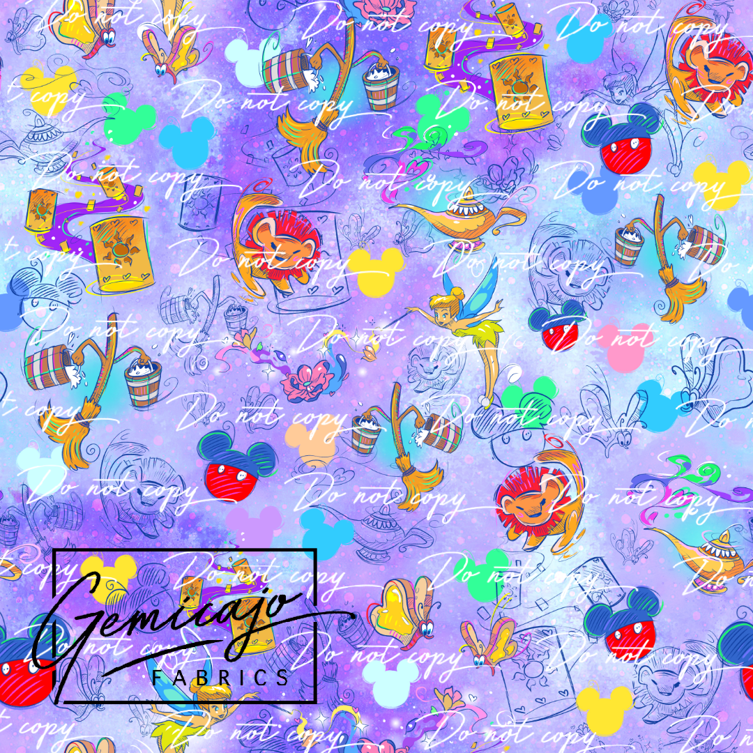 Mikey Magic Co-ord, Purple