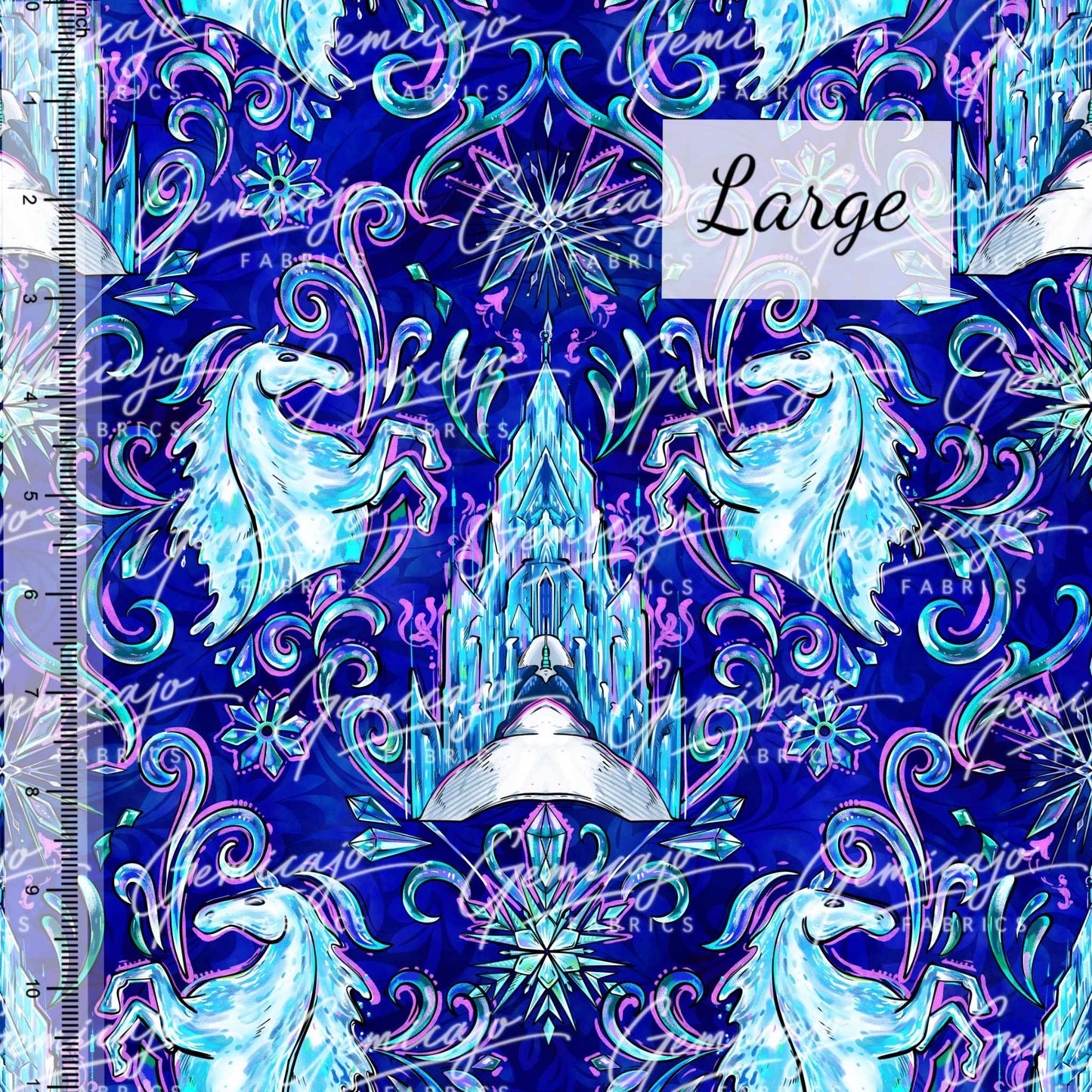 Frozen Wallpaper, Blue