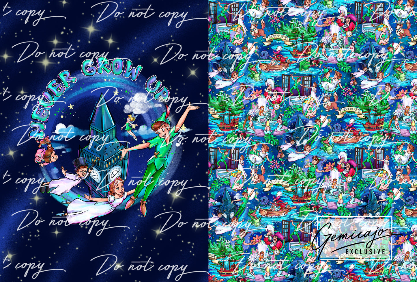 Peter Pan, Snuggle Blanket Panel