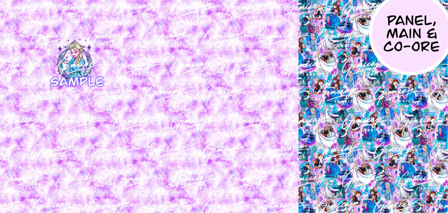 Frozen Melting For Panel, Pink