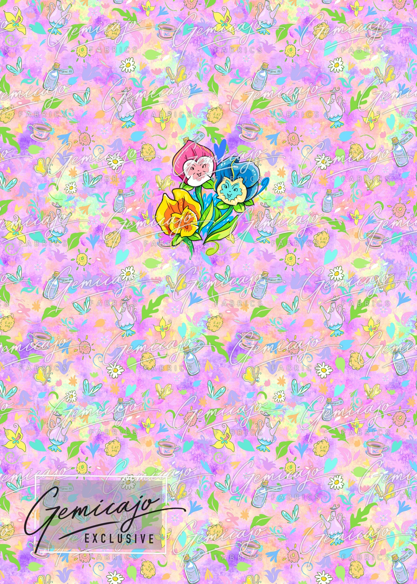Creatures of Wonderland, Pansy Pink Panel
