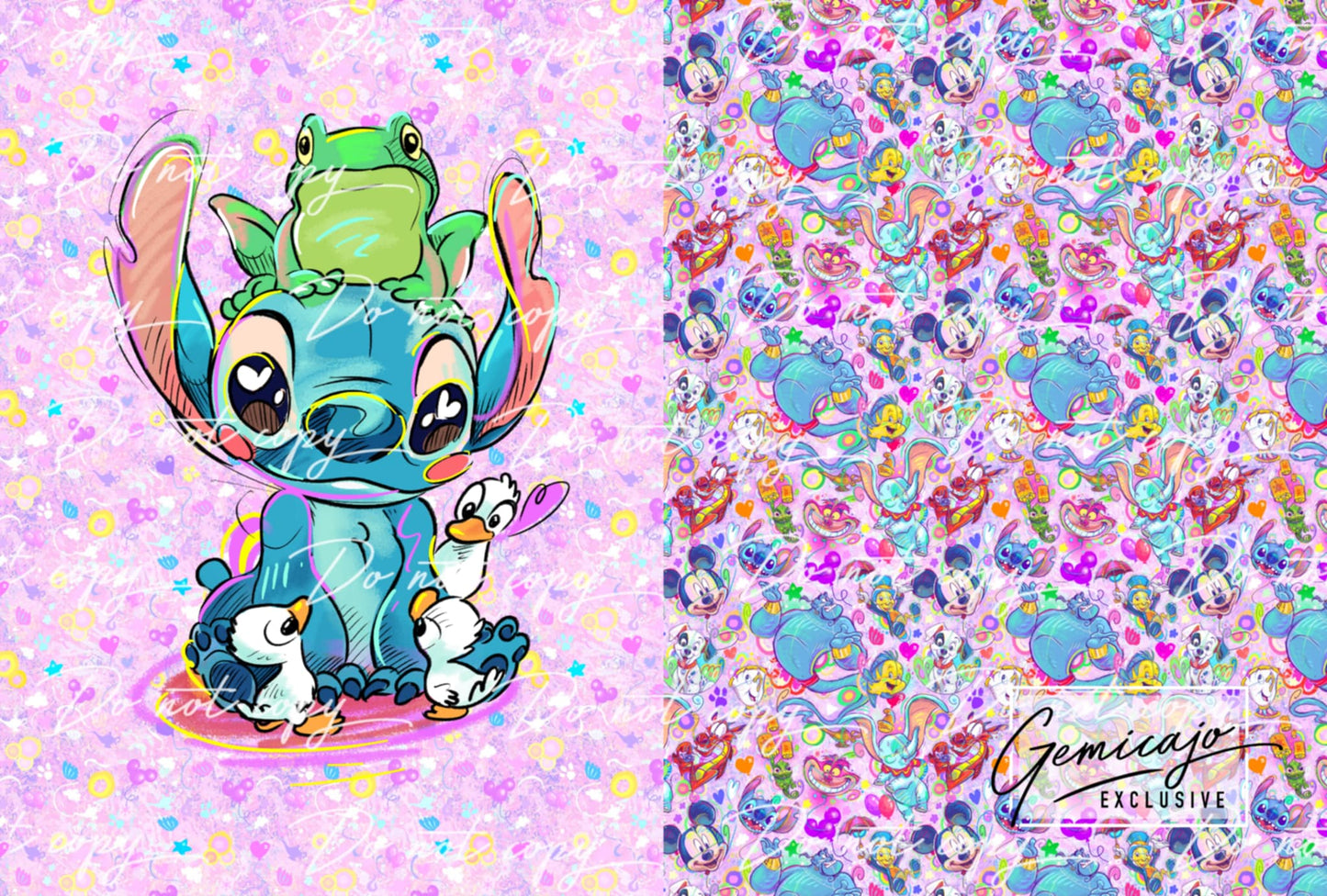 Stitch Pink, Snuggle Blanket Panel