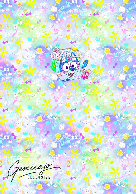 Crazy Pups Socks Panel, Galaxy