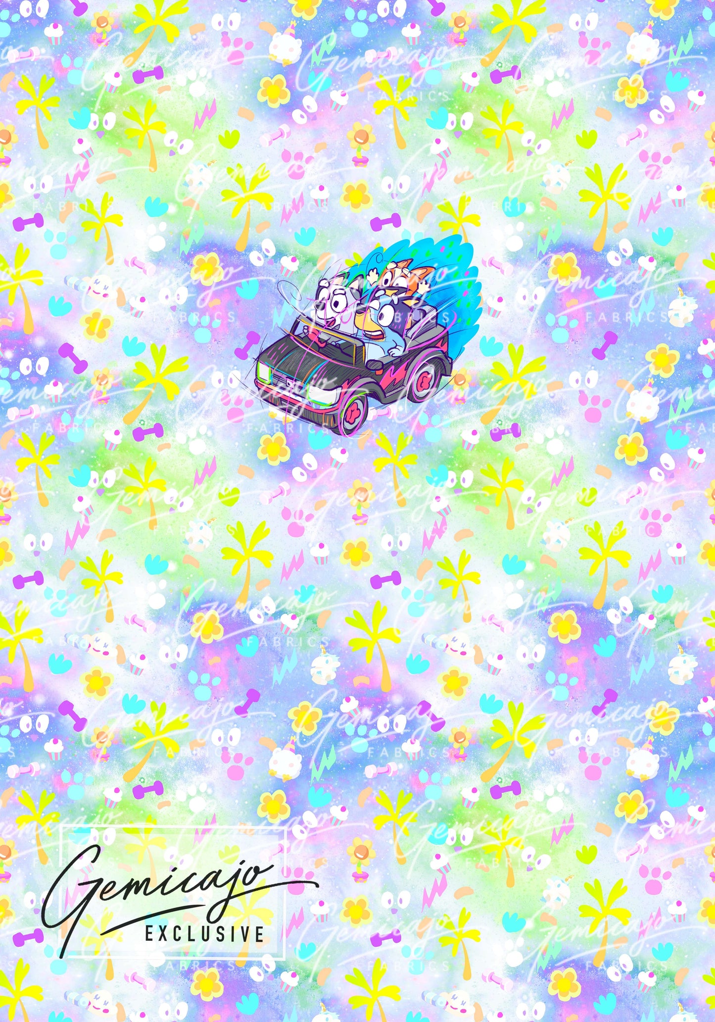 Crazy Pups Race Panel, Galaxy