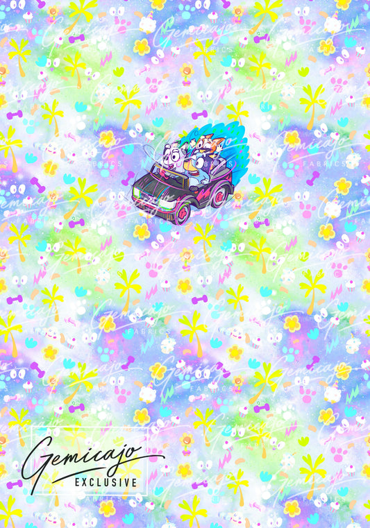 Crazy Pups Race Panel, Galaxy