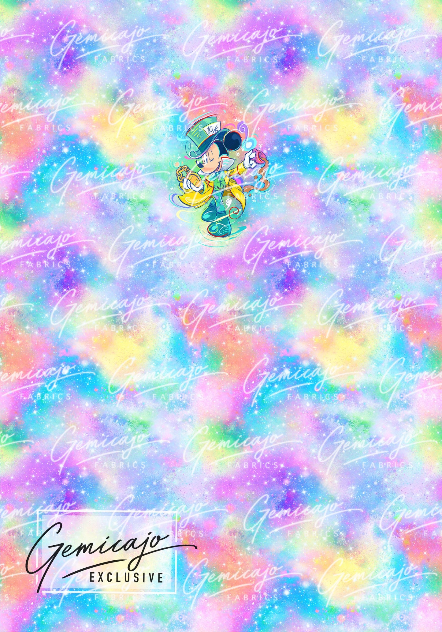 Mickey as Mad Hatter, Rainbow Panel