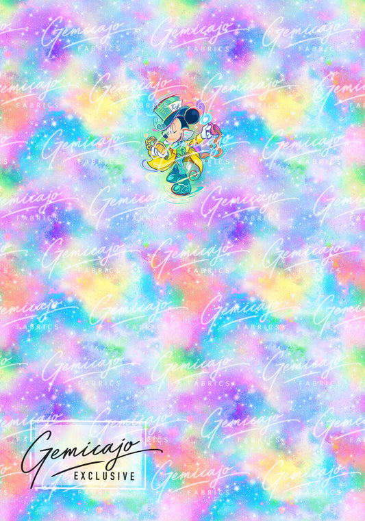 Mickey as Mad Hatter, Rainbow Panel