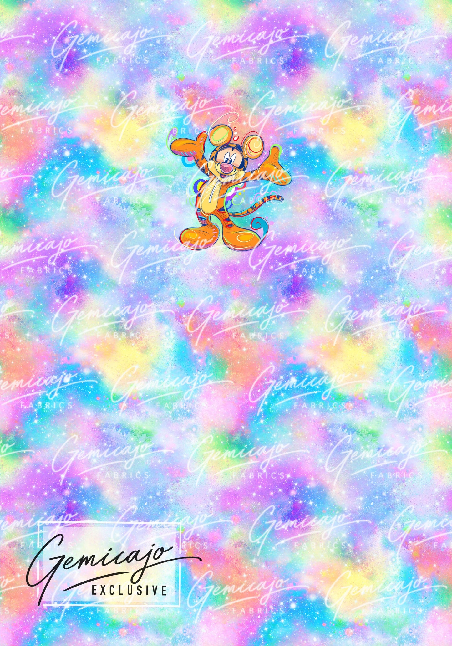 Mickey as Tigger, Rainbow Panel