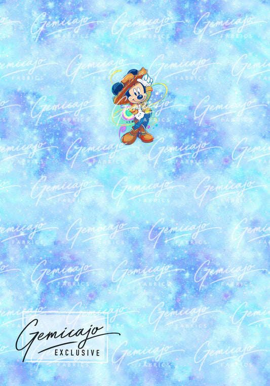 Mickey as Woody, Blue Panel
