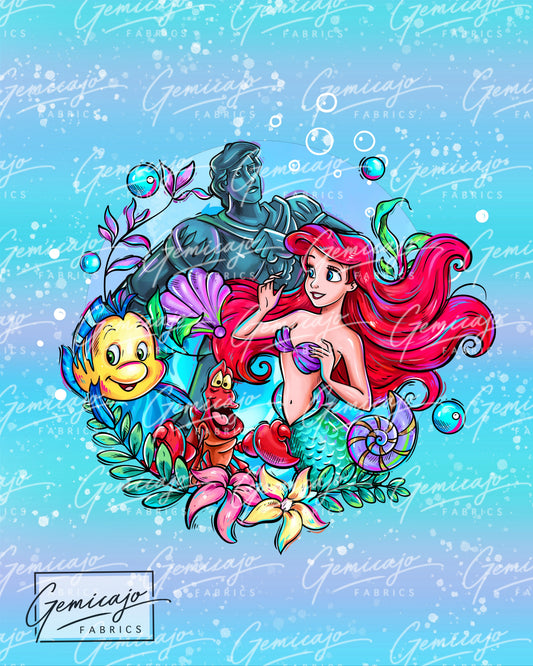 Little Mermaid, Blanket Topper