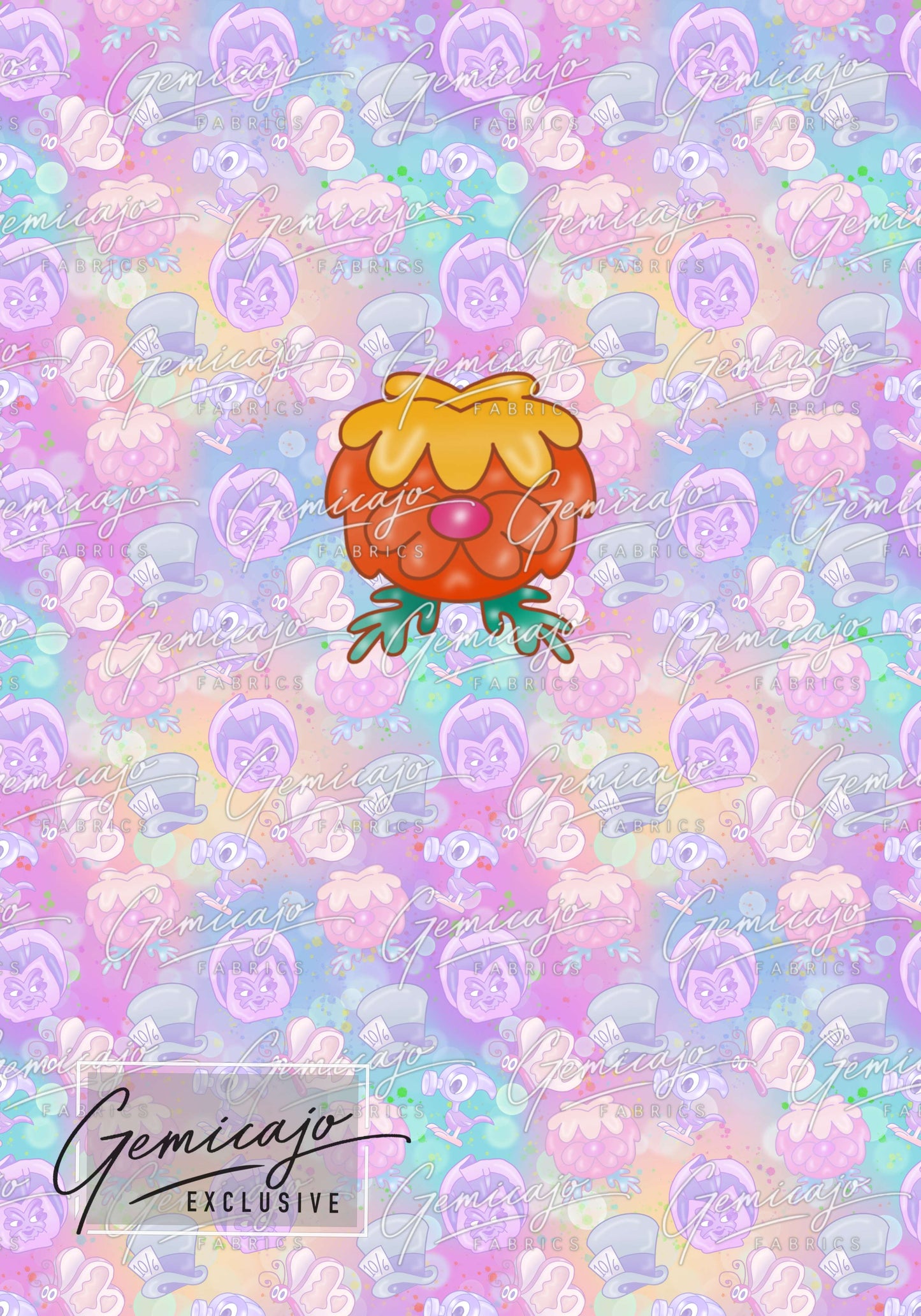 Wonderland Flower, Pink Panel
