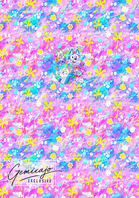 Crazy Pups Play Panel, Pink
