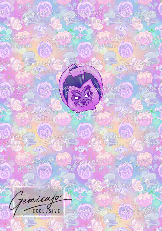 Wonderland Pansies, Pink Panel