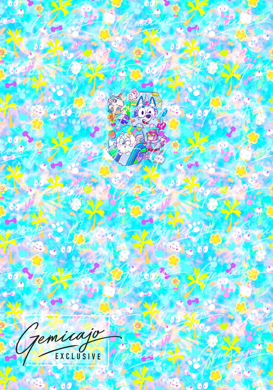 Crazy Pups Play Panel, Blue