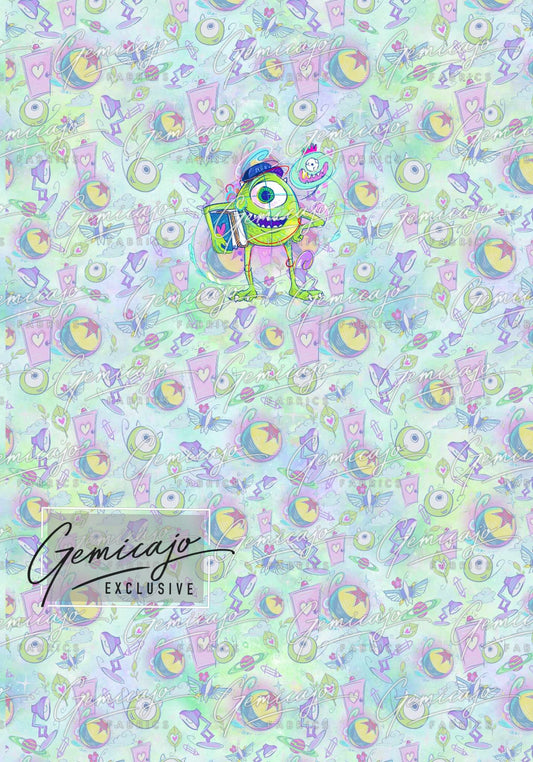 Pixar, Green Panel, Mike