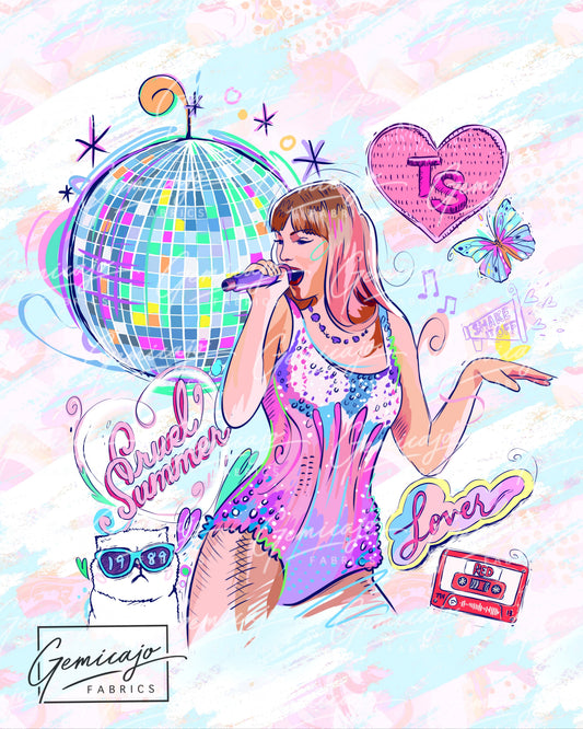 Swifty, Pastel Blanket Panel