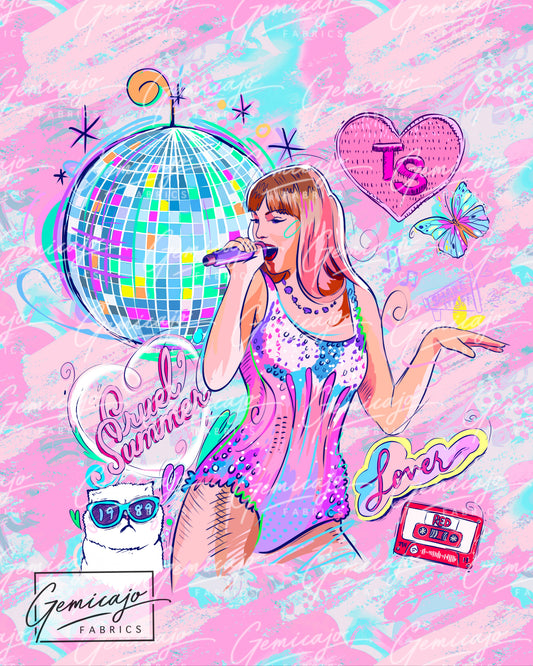 Swifty, Pink Blanket Panel