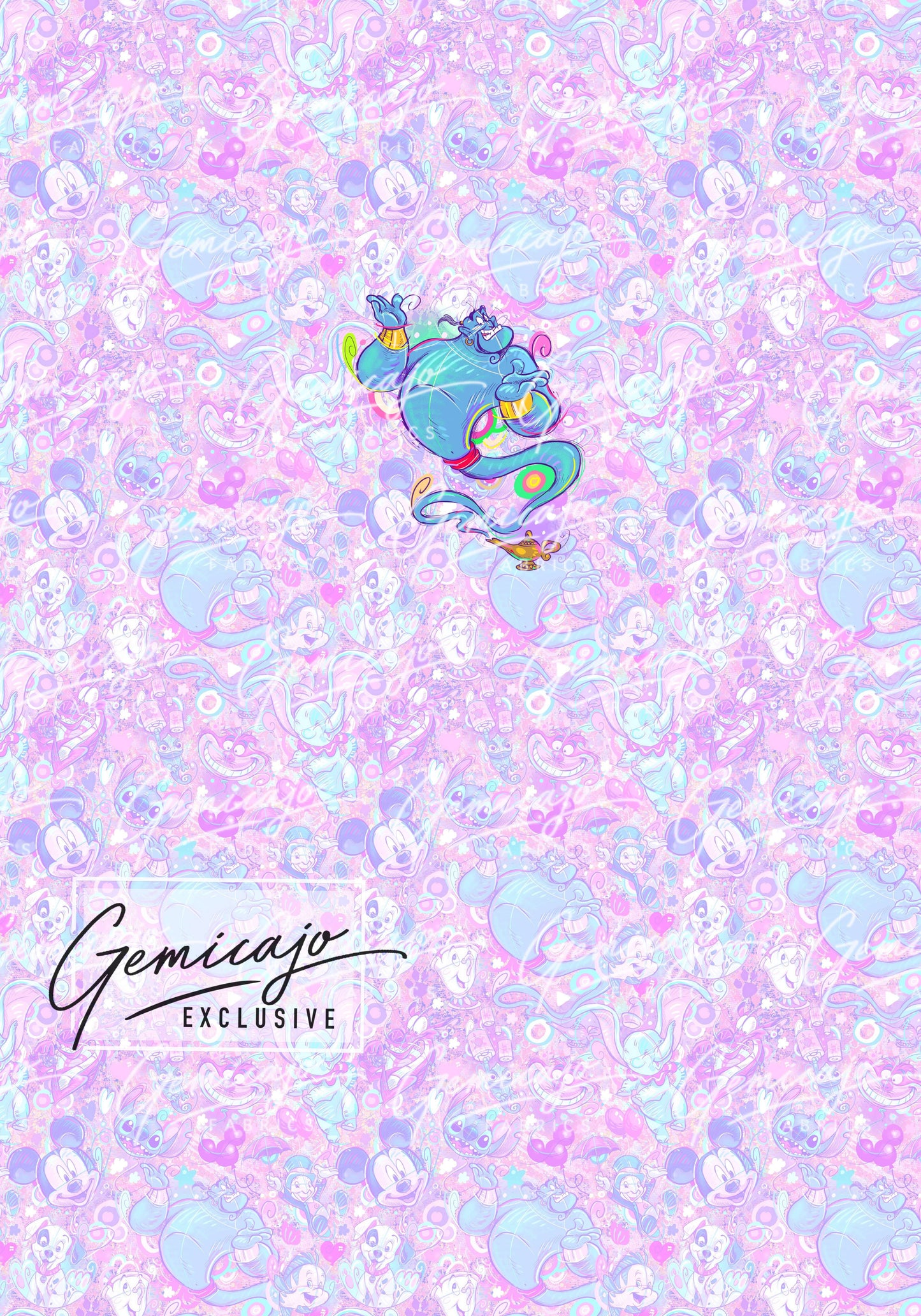 Genie Panel, Pink