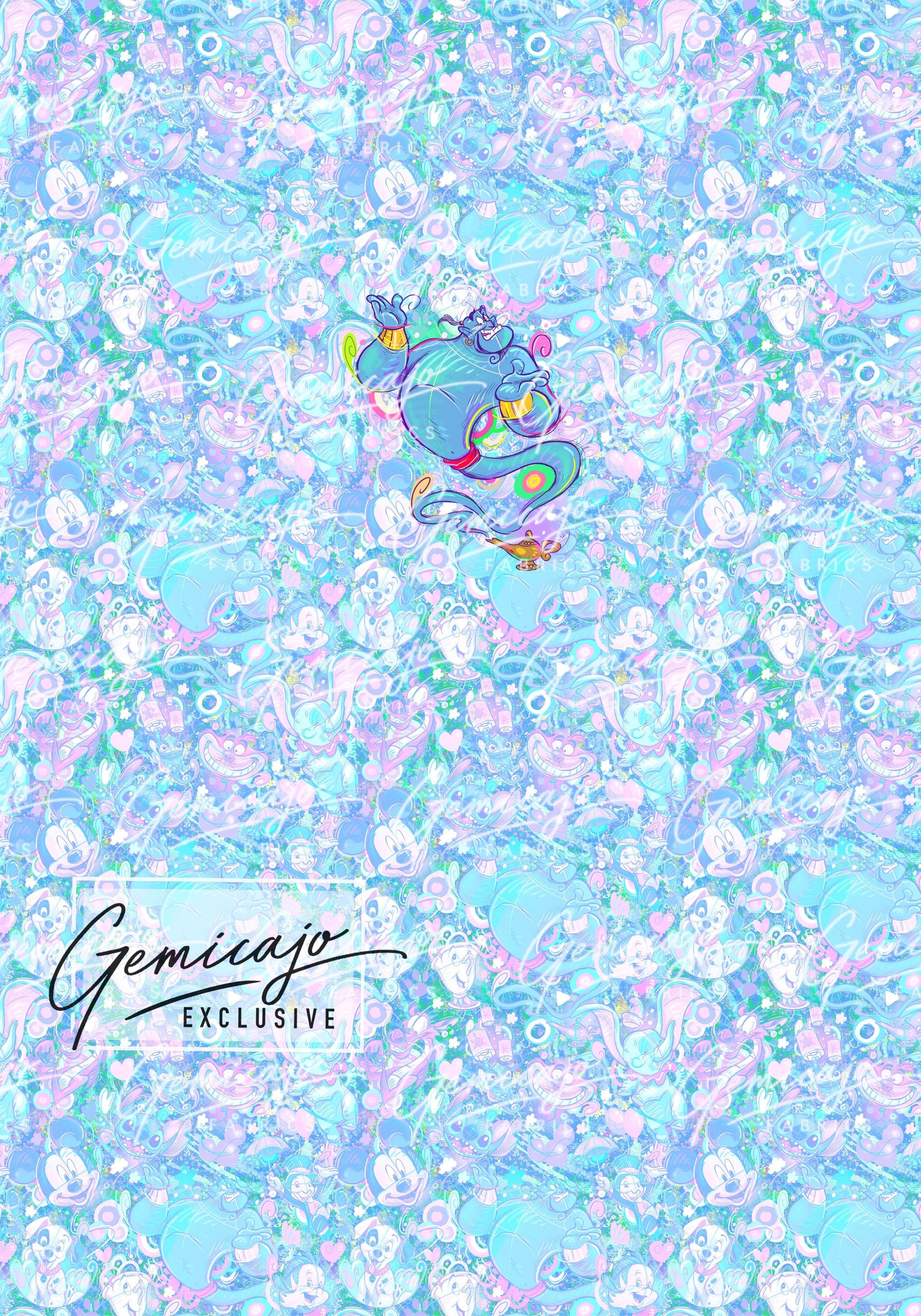 Genie Panel, Blue