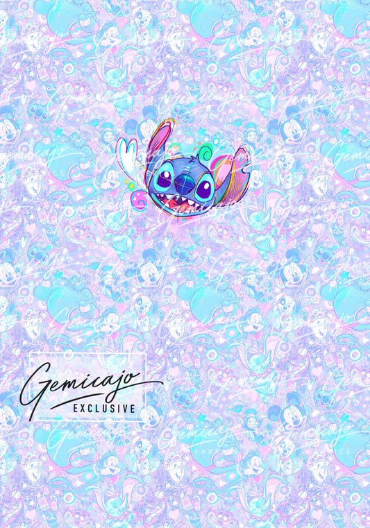 Stitch Panel, Purple