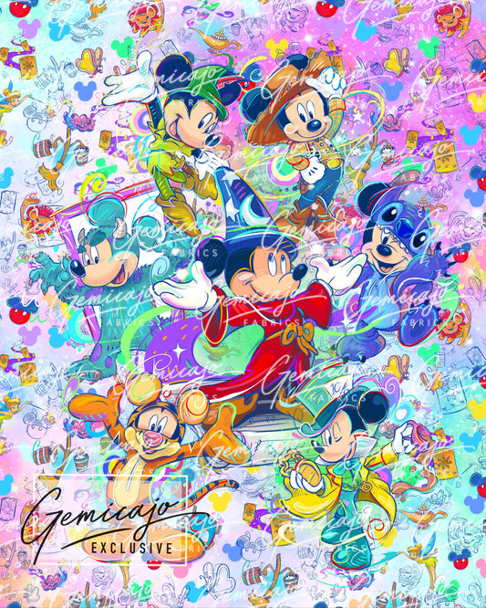 Mickey Magic, Pink Blanket Topper