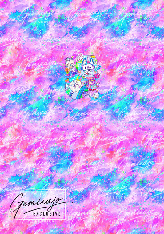 Crazy Pups Fun Panel, Pink