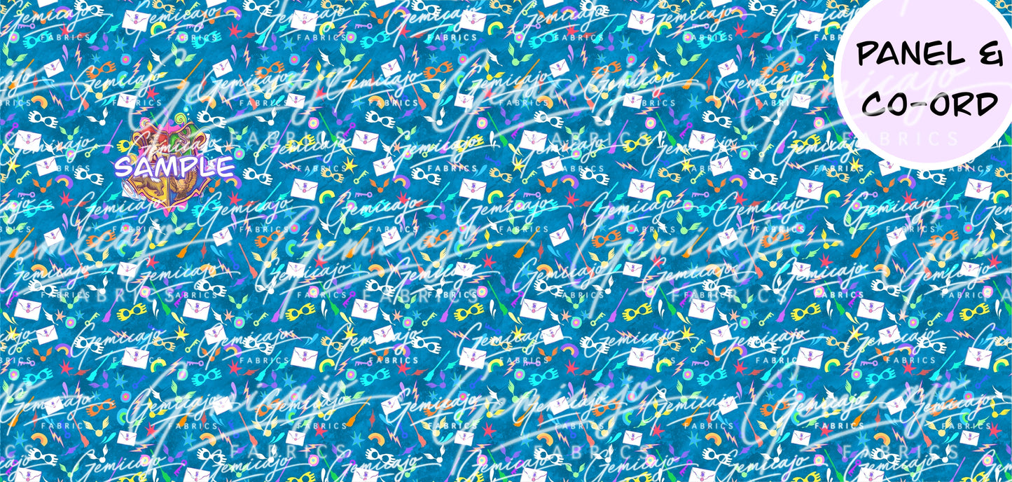 Hat Panel, Blue