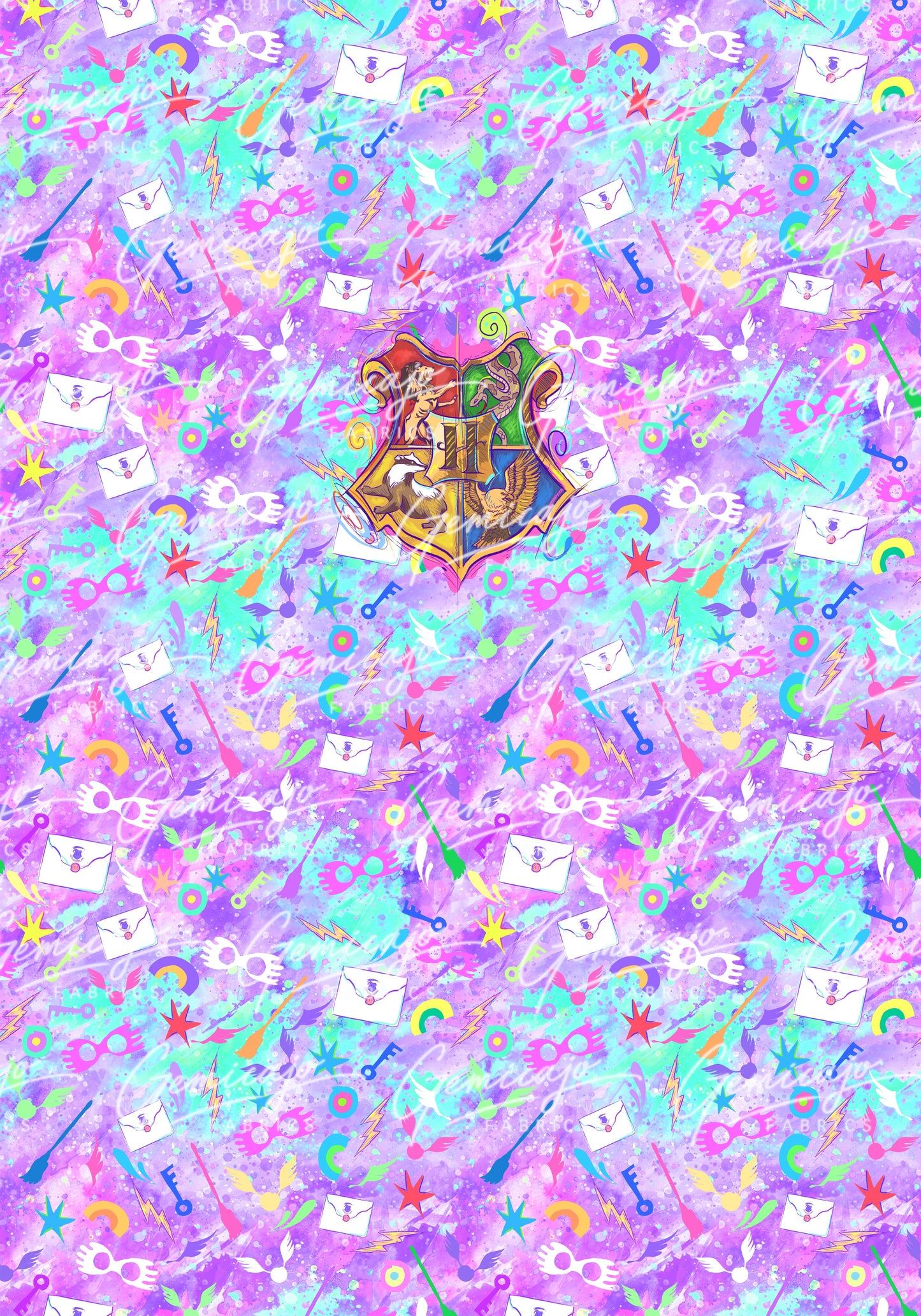Hogwarts Panel, Purple