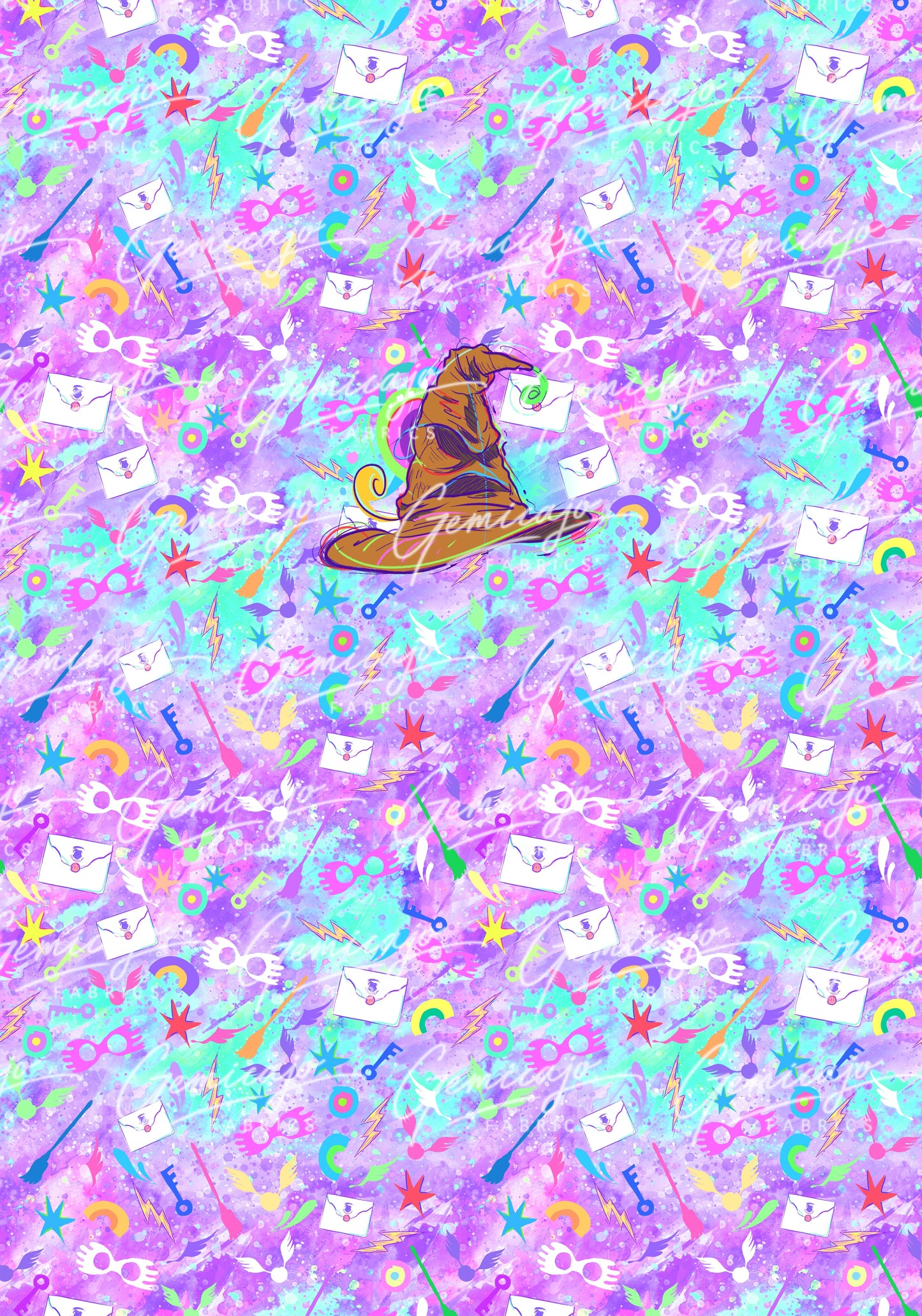 Hat Panel, Purple