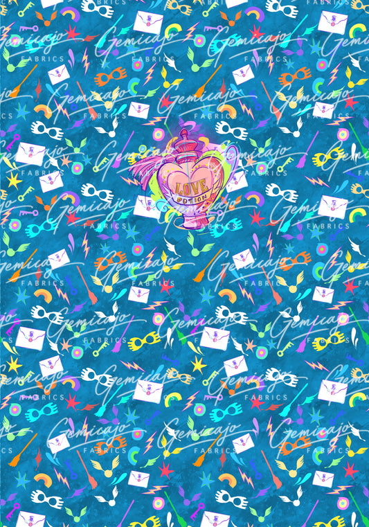 Love Posion Panel, Blue