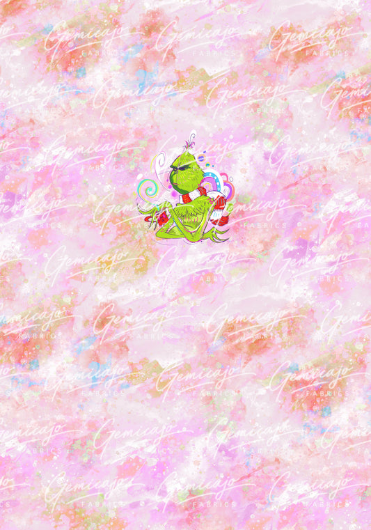 Grinch Panel, Pink