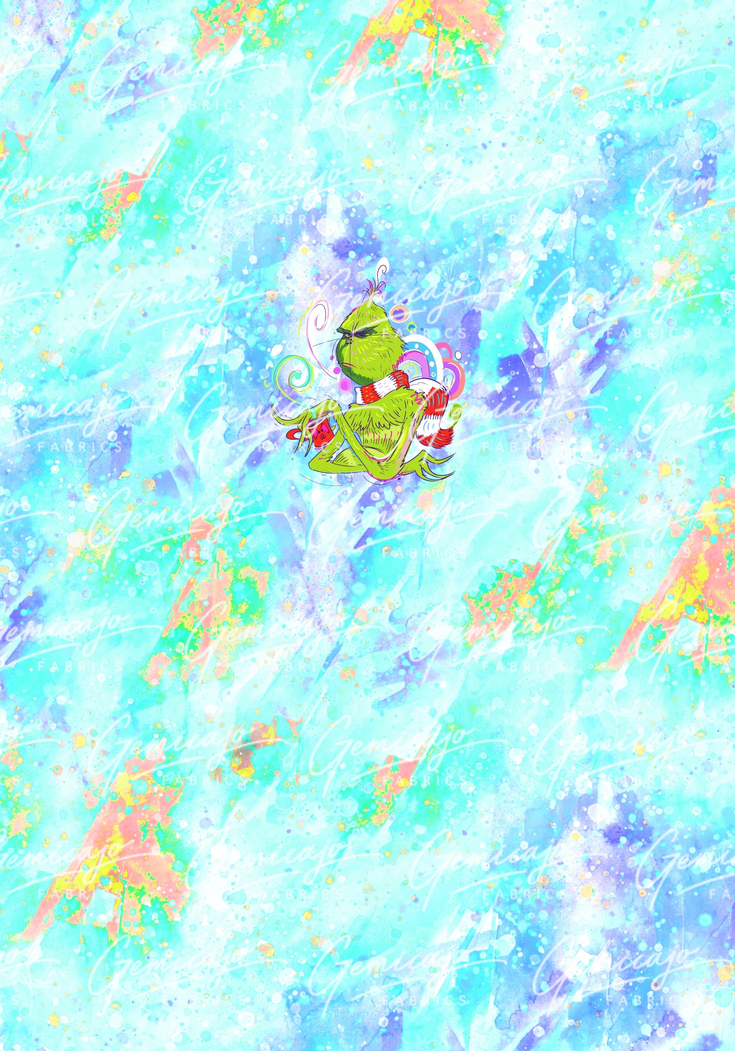 Grinch Panel, Aqua