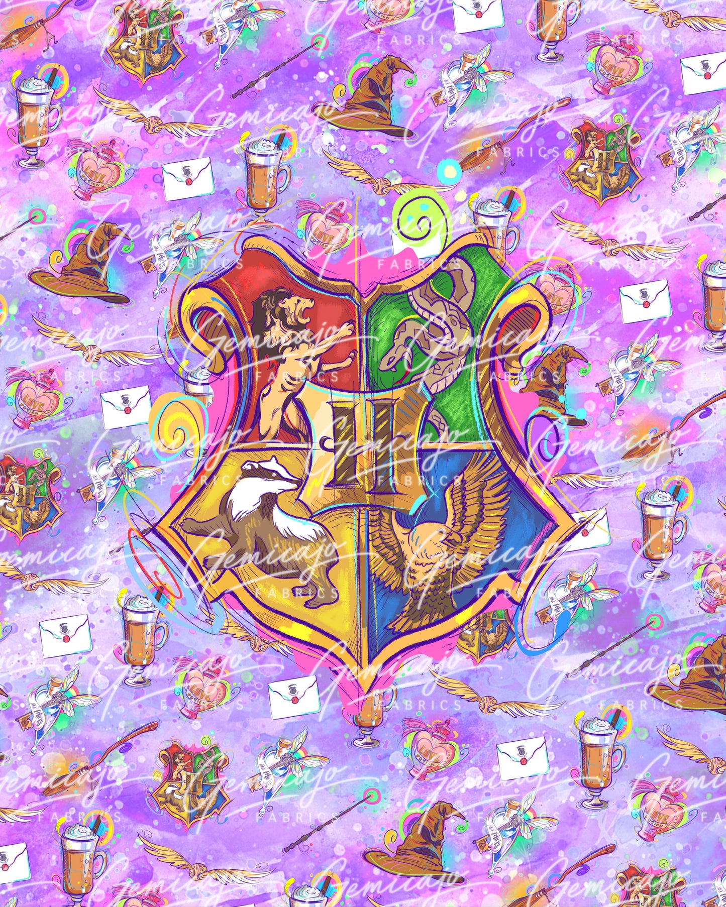 Hogwarts Purple, Blanket Topper