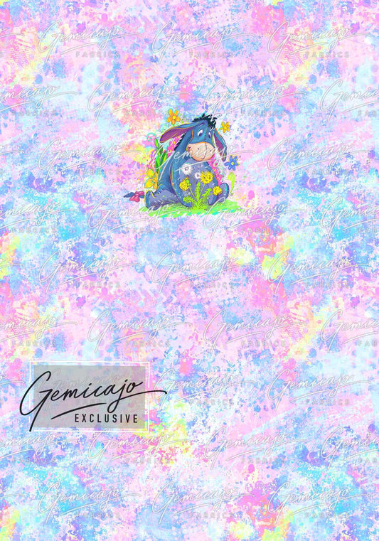 Spring Bear, Pink Panel, Eeyore