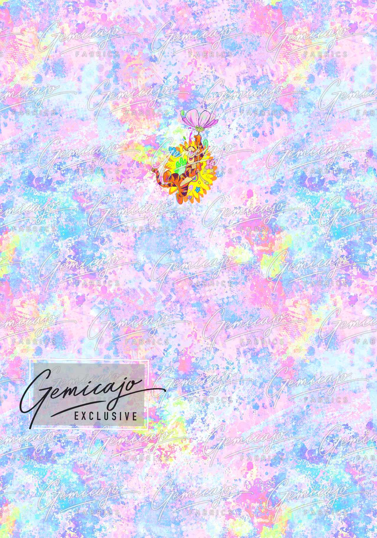 Spring Bear, Pink Panel, Tigger
