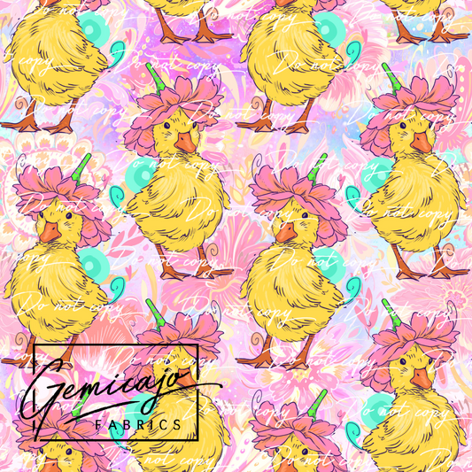 Bloom Duck, Pink