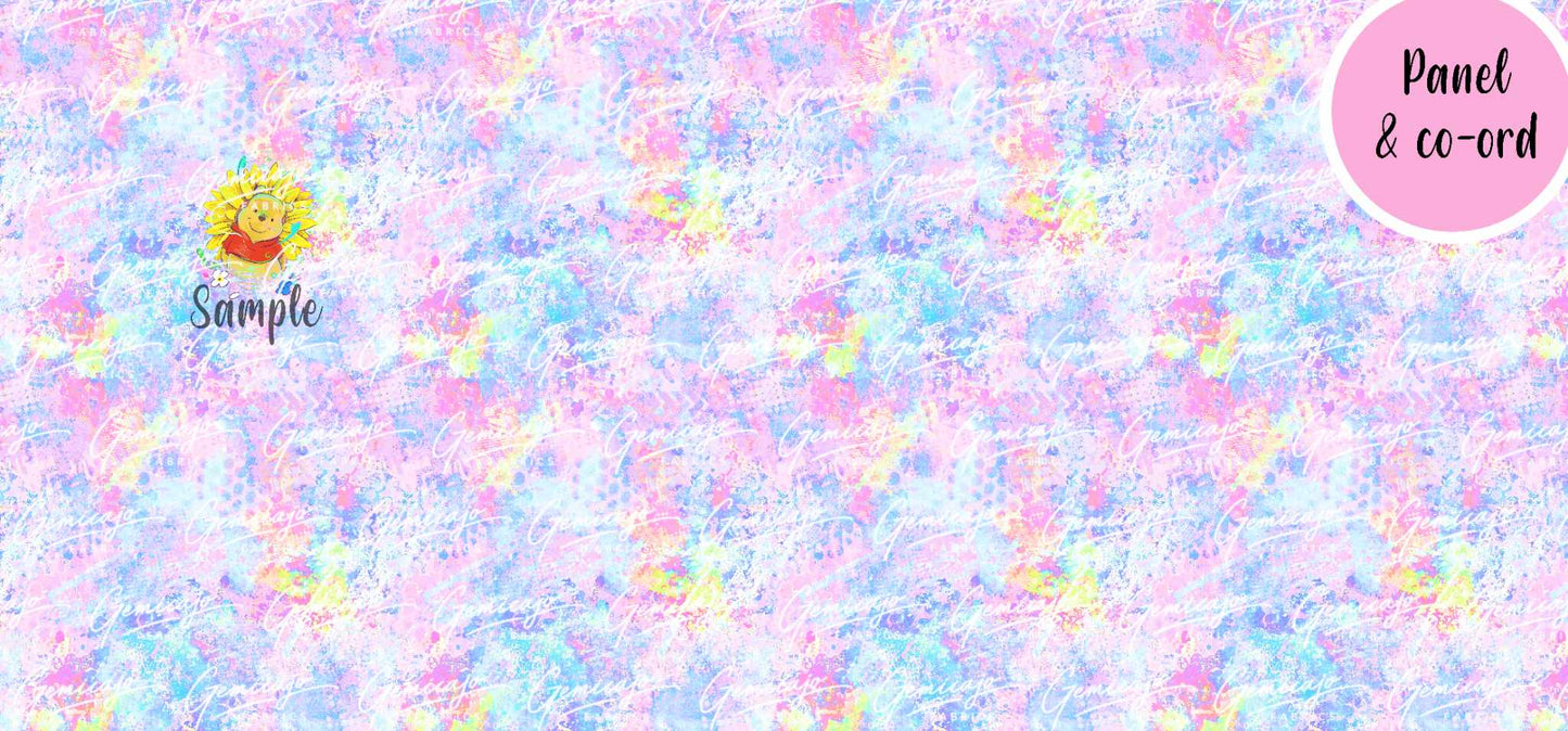 Spring Bear, Pink Panel, Roo