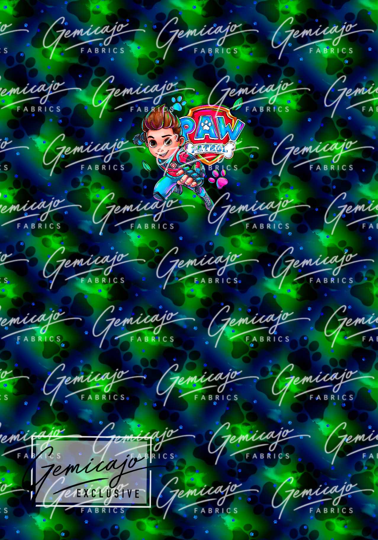 Paw Pals Rider, Green Panel