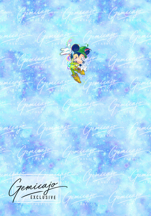 Mickey as Peter Pan, Blue Panel