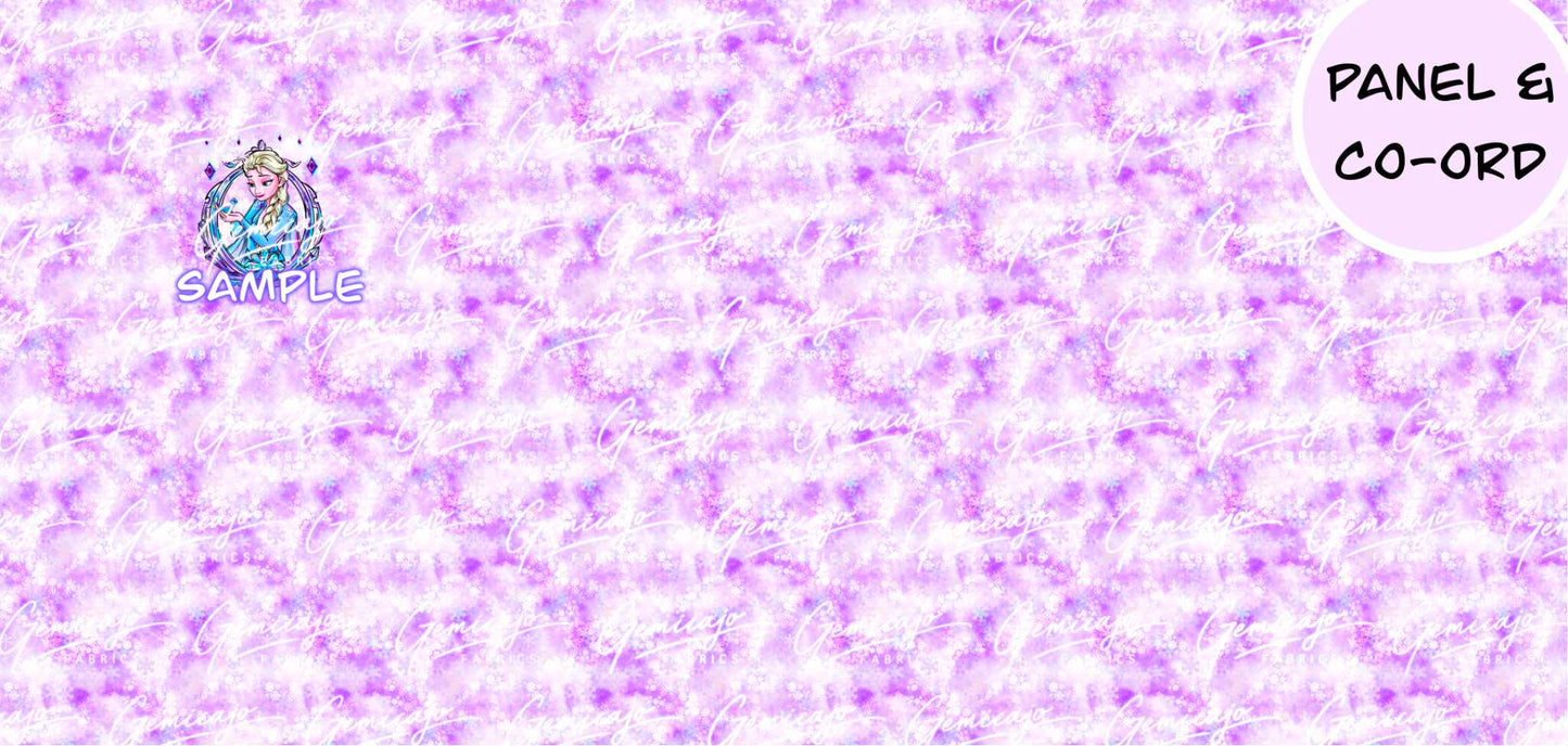 Frozen Panel, Pink