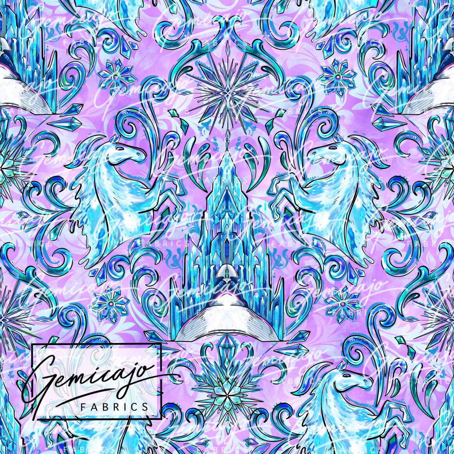 Frozen Wallpaper, Pink