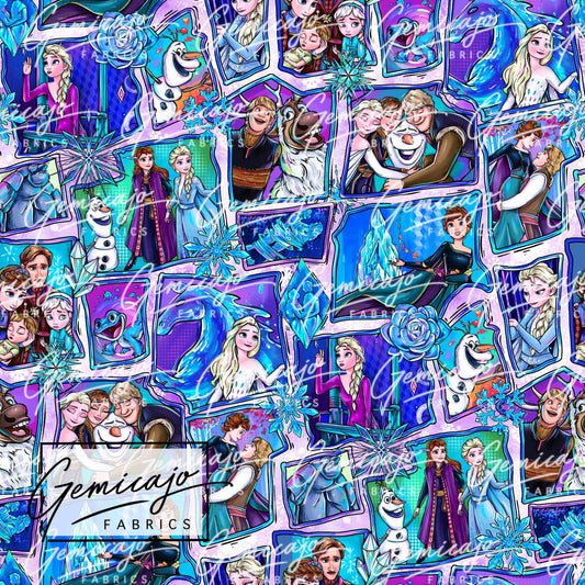 Frozen Collage, Pink