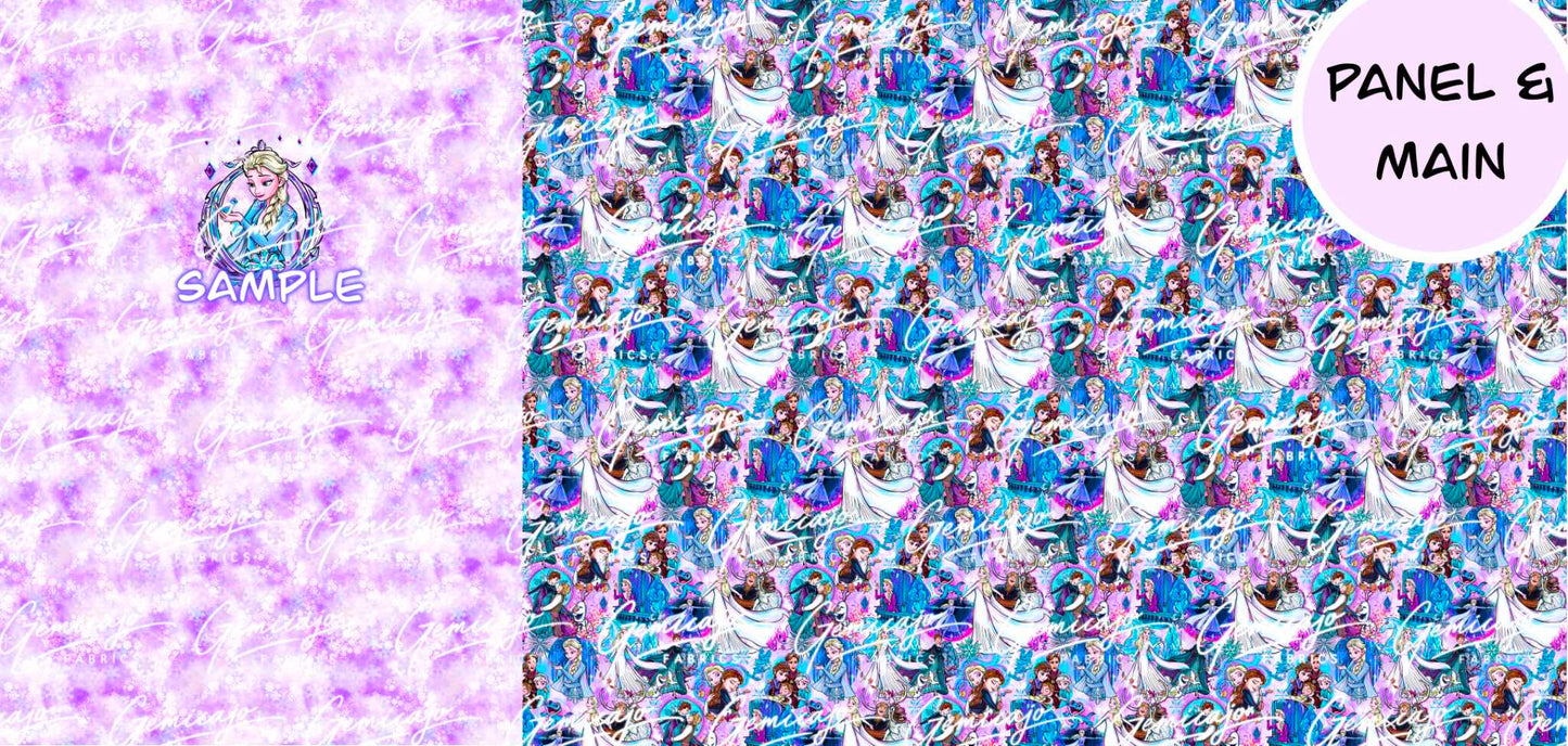 Frozen Melting For Panel, Pink