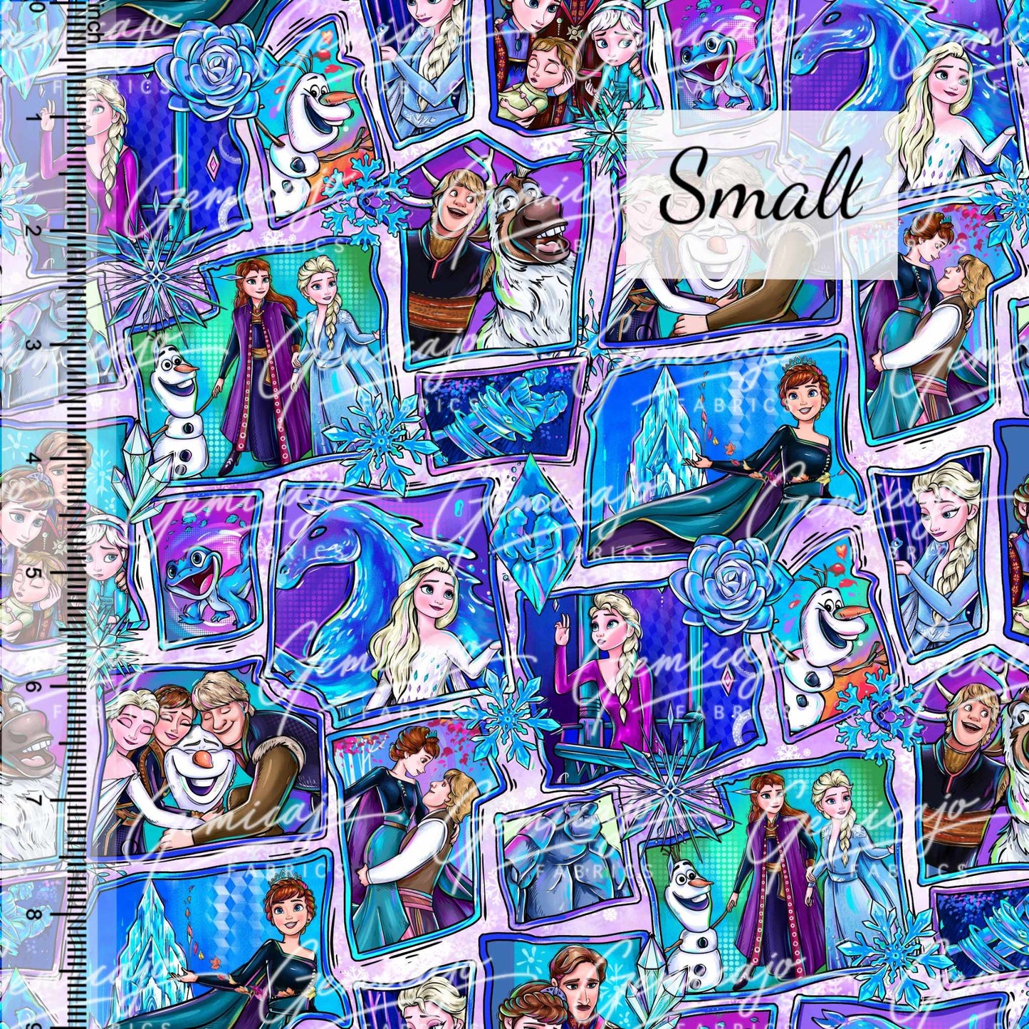 Frozen Collage, Pink