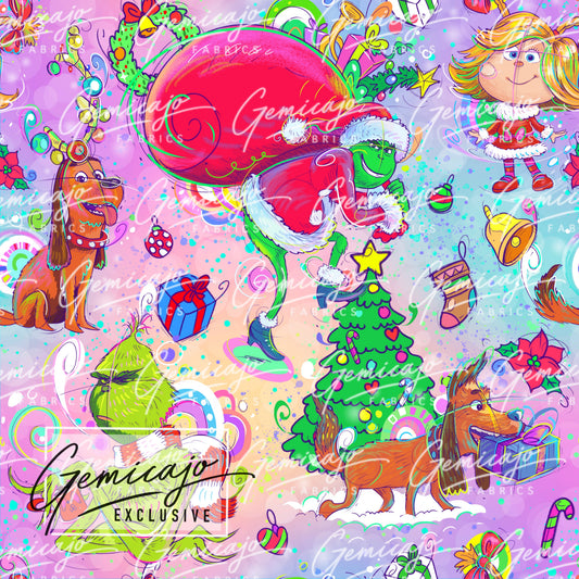 Magical Grinch, Bright Pink