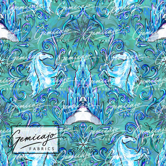 Frozen Wallpaper, Green