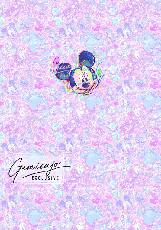 Mickey Panel, Pink